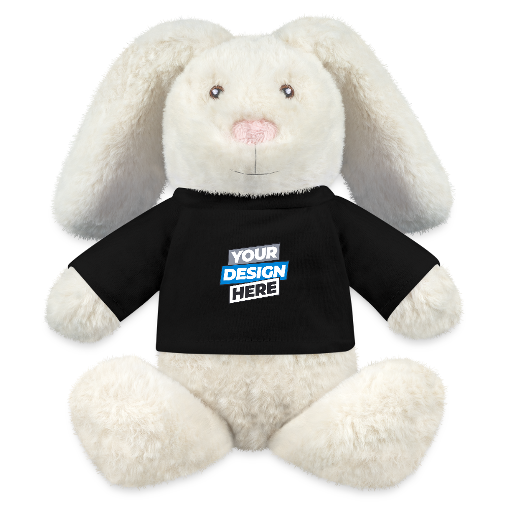 MiniFeet® RecycelHase® Bunny Cream Personalised Various Colours - black