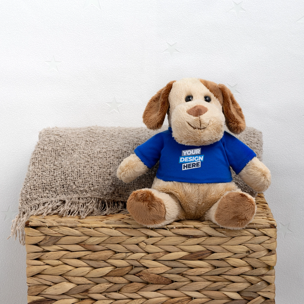 MiniFeet® Dog Helge Personalised Various Colours - royal blue