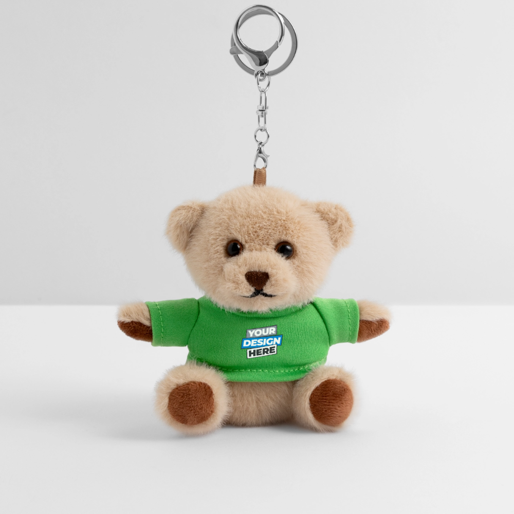 Plush Keyring Personalised Various Colours - green