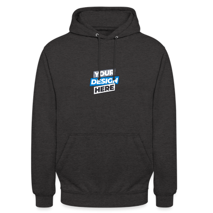 Unisex Hoodie Personalised Various Colours - charcoal grey