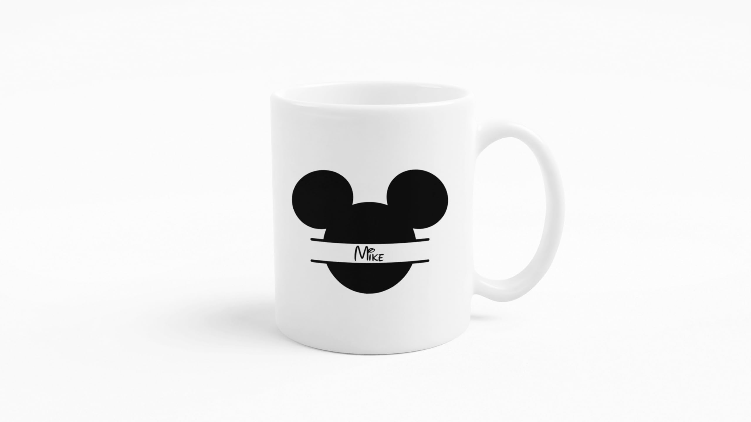 Mickey Personalised Mug Mouse Head Mug