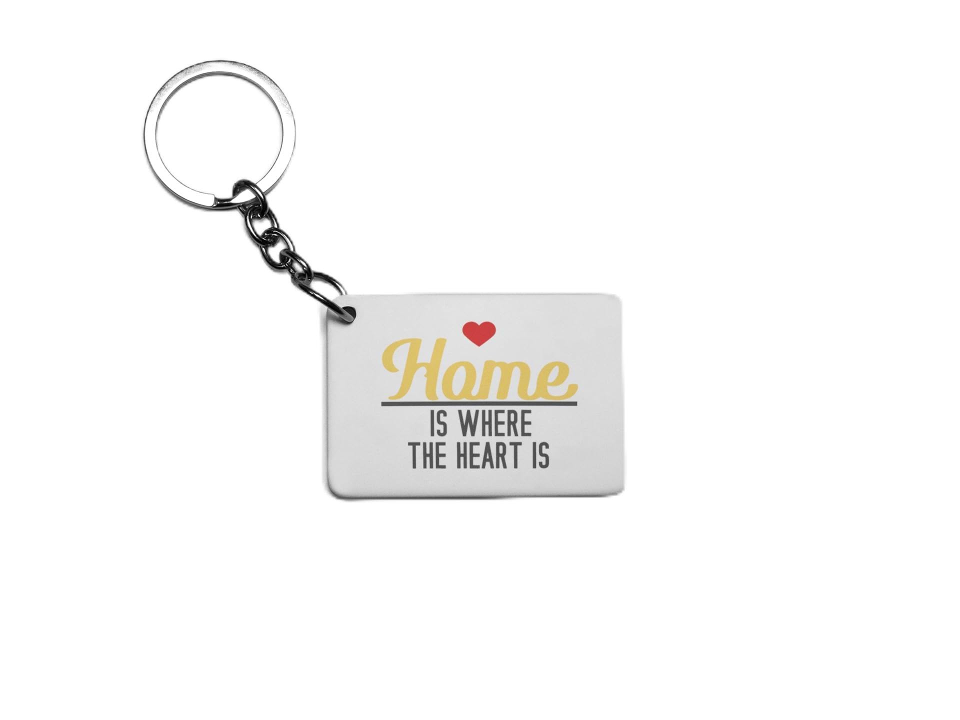 Home Is Where The Heart Is Key Ring