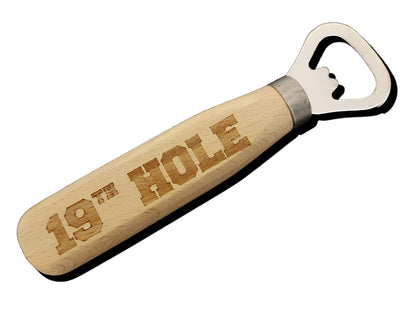 Beer Bottle Opener 19th Hole Golfing Fan Golfing Gift Golfer Present