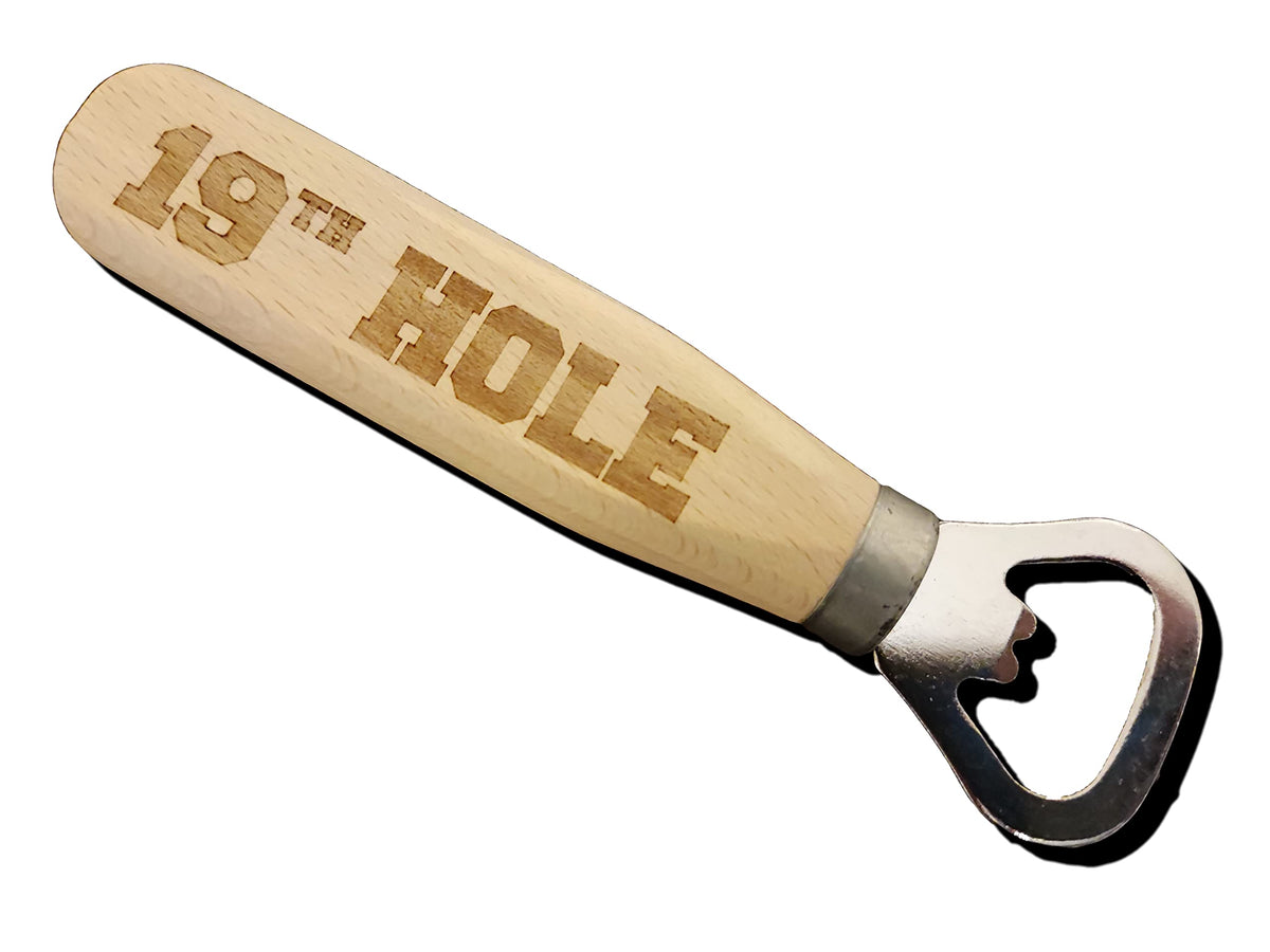 Beer Bottle Opener 19th Hole Golfing Fan Golfing Gift Golfer Present