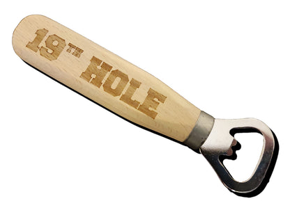 Beer Bottle Opener 19th Hole Golfing Fan Golfing Gift Golfer Present