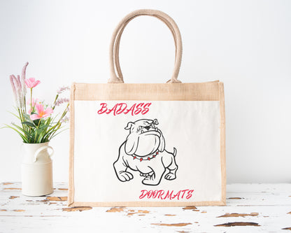 Personalised Jute Tote Bag With Your Logo