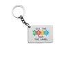 Autism Awareness See The ABLE Not The Label Key Ring