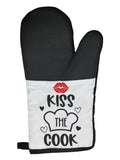 Kiss The Cook Kitchen Oven Mit Present Gift Idea Chritstmas