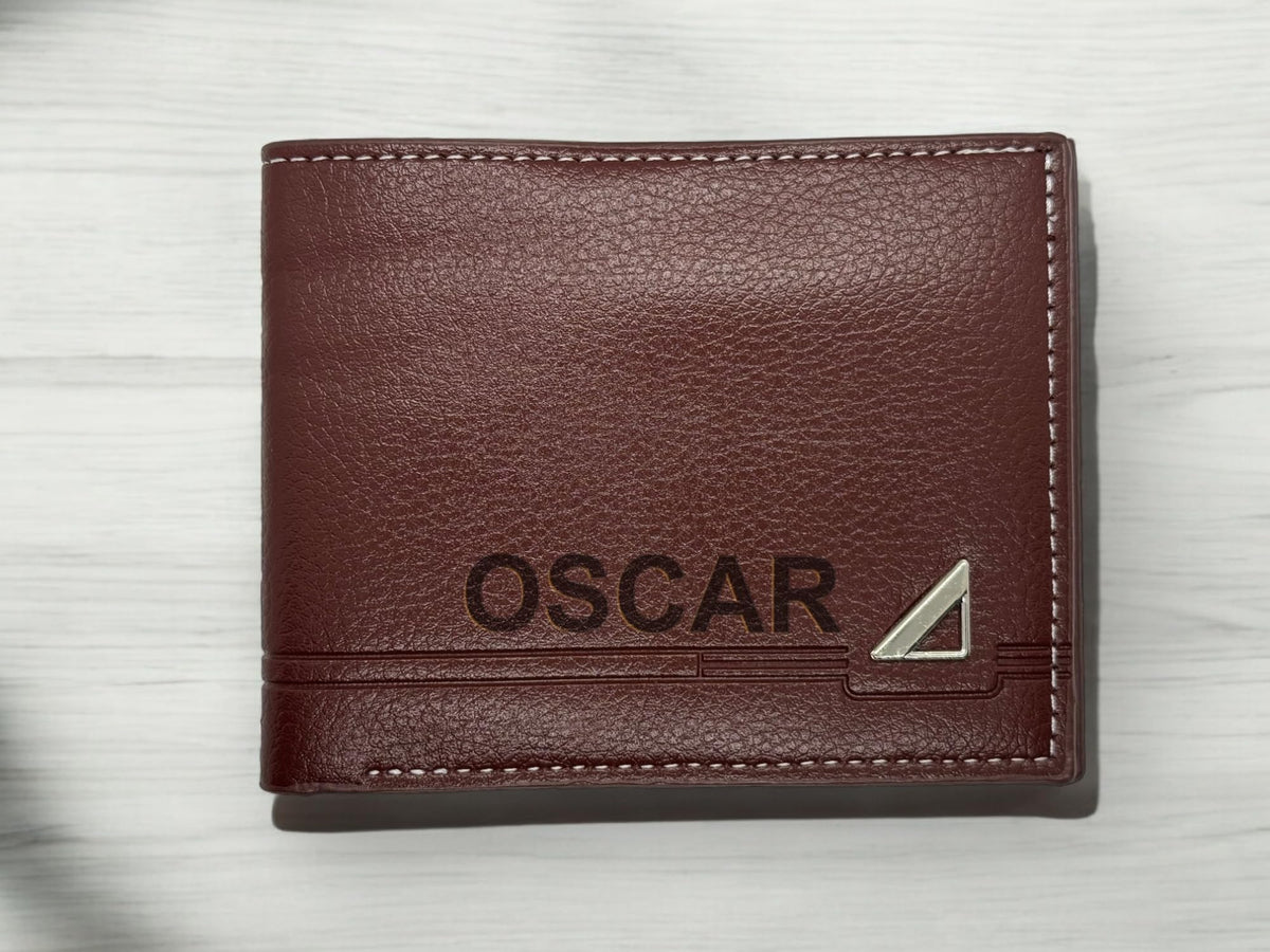 Personalised Wallet Brown