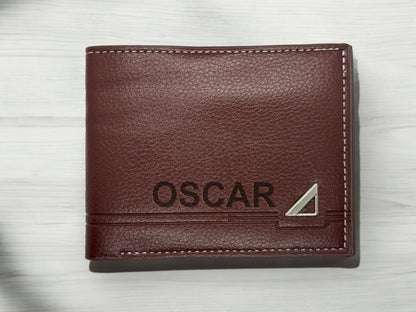 Personalised Wallet Brown