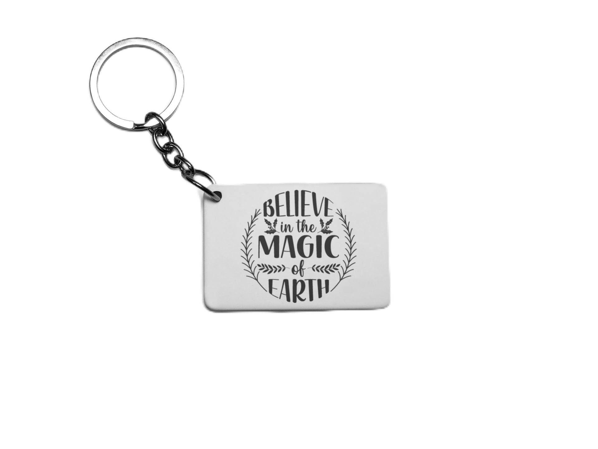 Believe In The Magic Of Faith Key Ring