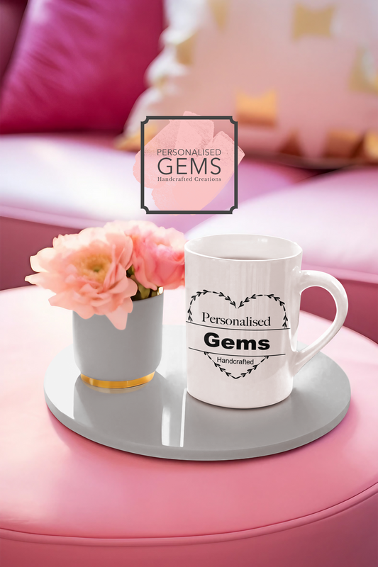 Personalised Mug Heart Design