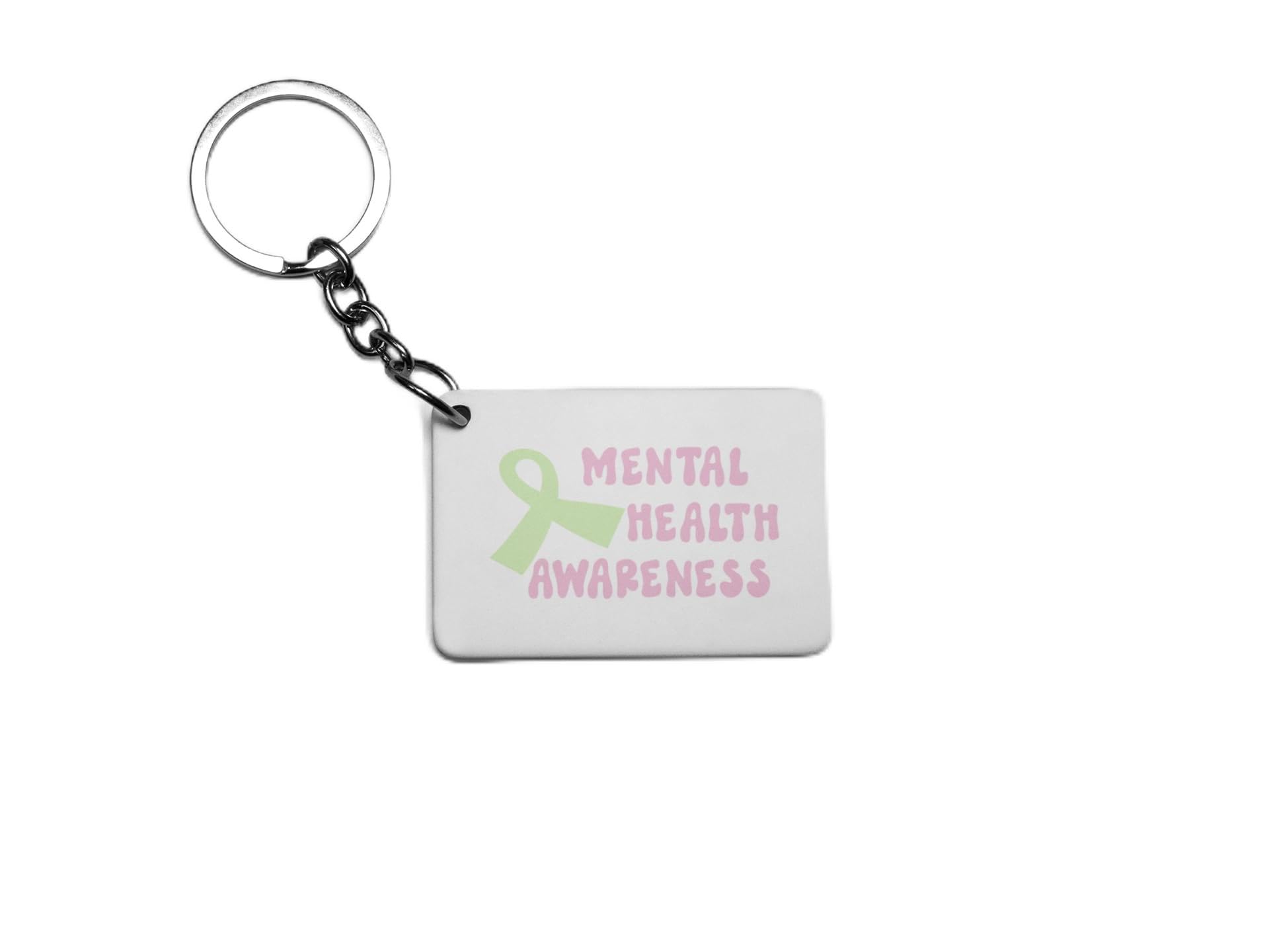 Mental Health Awareness Key Ring