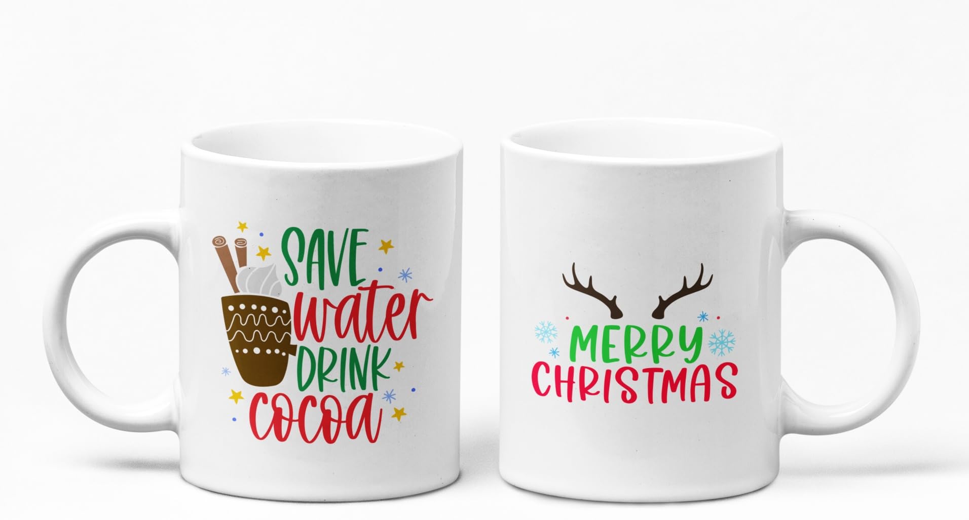 Save Water Drink Coco Merry Christmas Mug