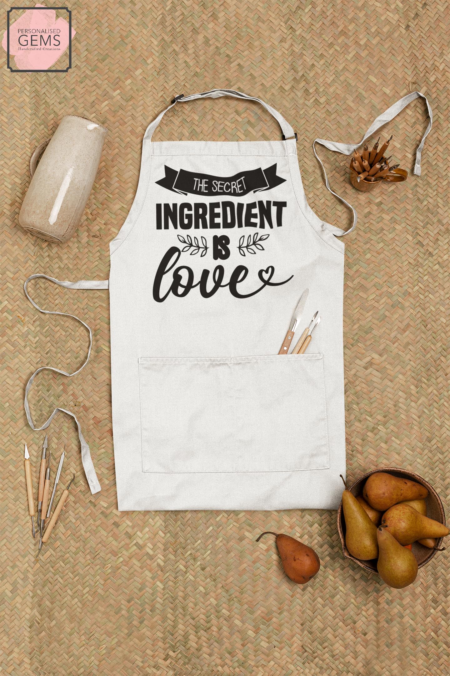 The Secret Ingredient Is Love Apron