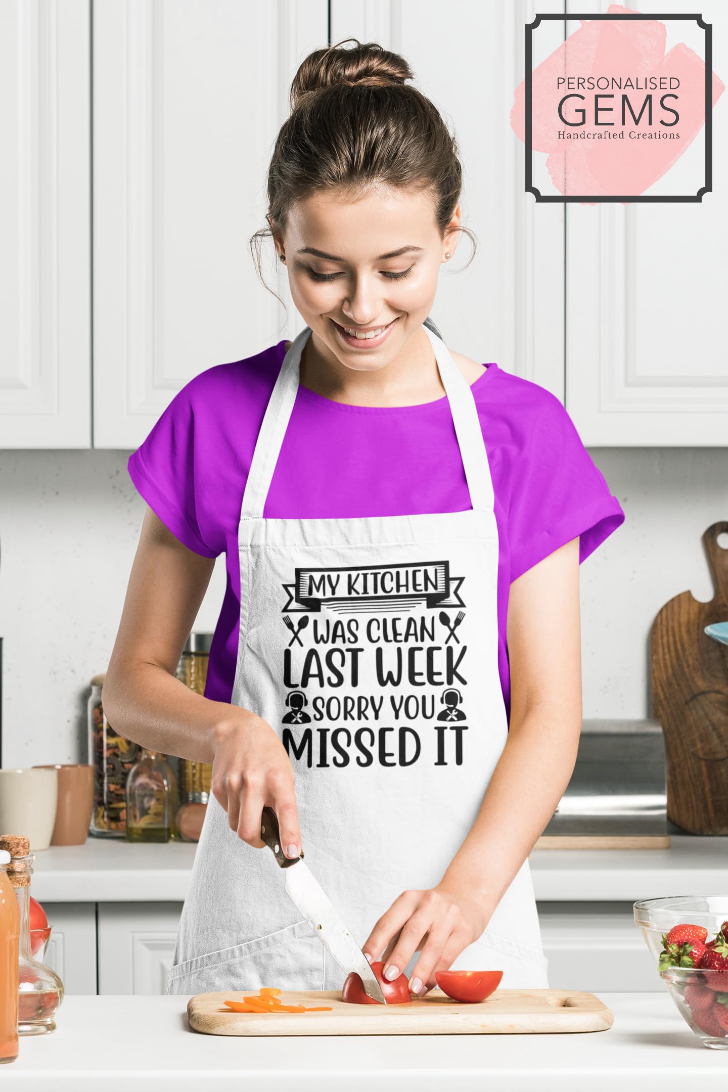 My Kitchen Was Cleaned Last Week Sorry You Missed It Apron