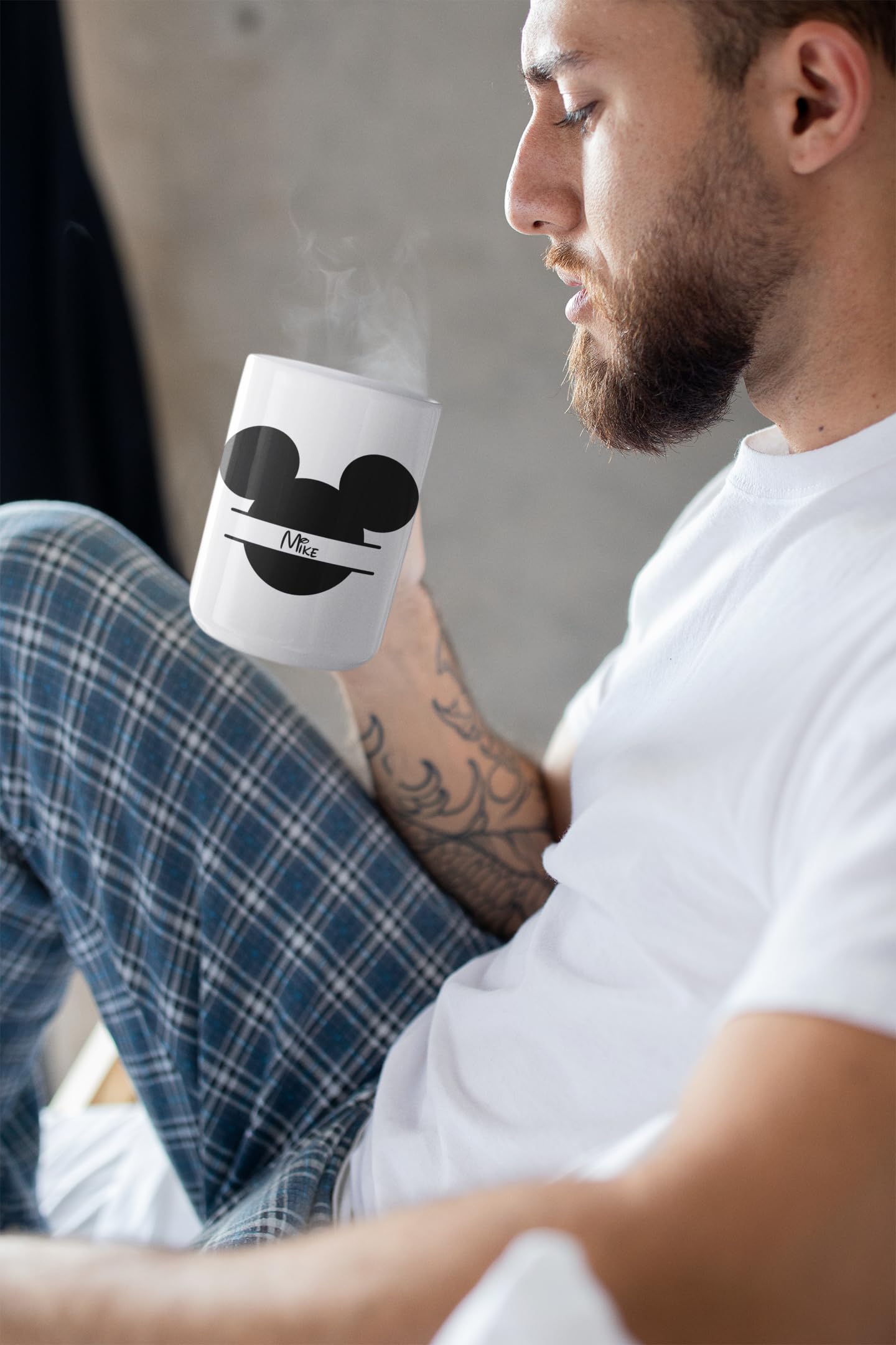 Mickey Personalised Mug Mouse Head Mug