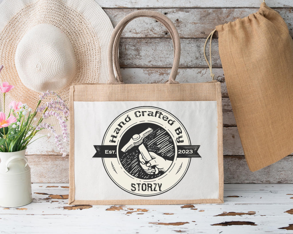 Personalise With Your Logo Jute Bag