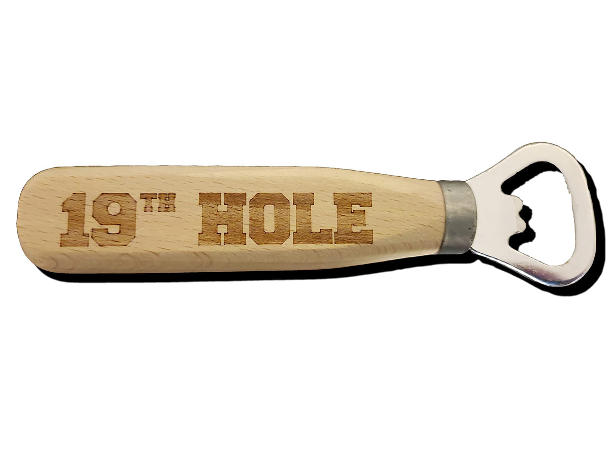 Beer Bottle Opener 19th Hole Golfing Fan Golfing Gift Golfer Present
