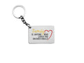 Family Is Anyone Who Loves You Unconditionally Key Ring