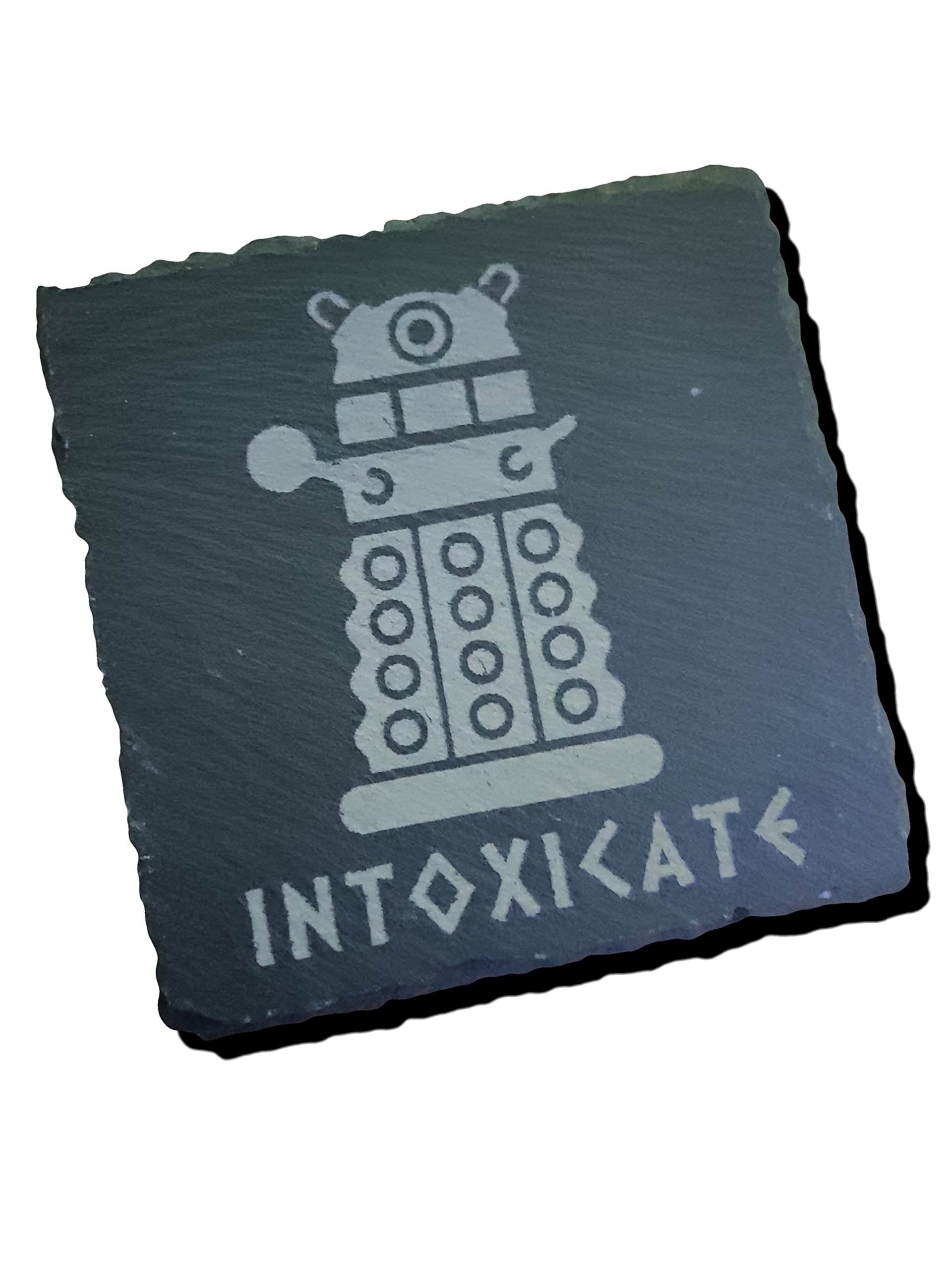 INTOXICATE DOCTOR WHO DALEK INSPIRED BEER MAT DRINK COASTER