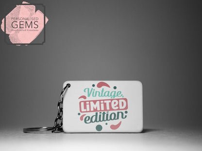 Vintage Limited Edition Key Ring