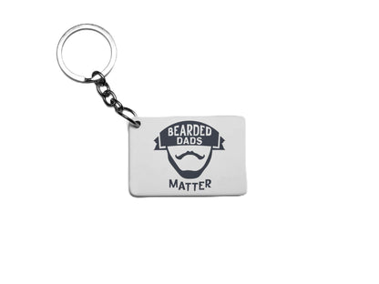 Bearded Dads Matter Key Ring