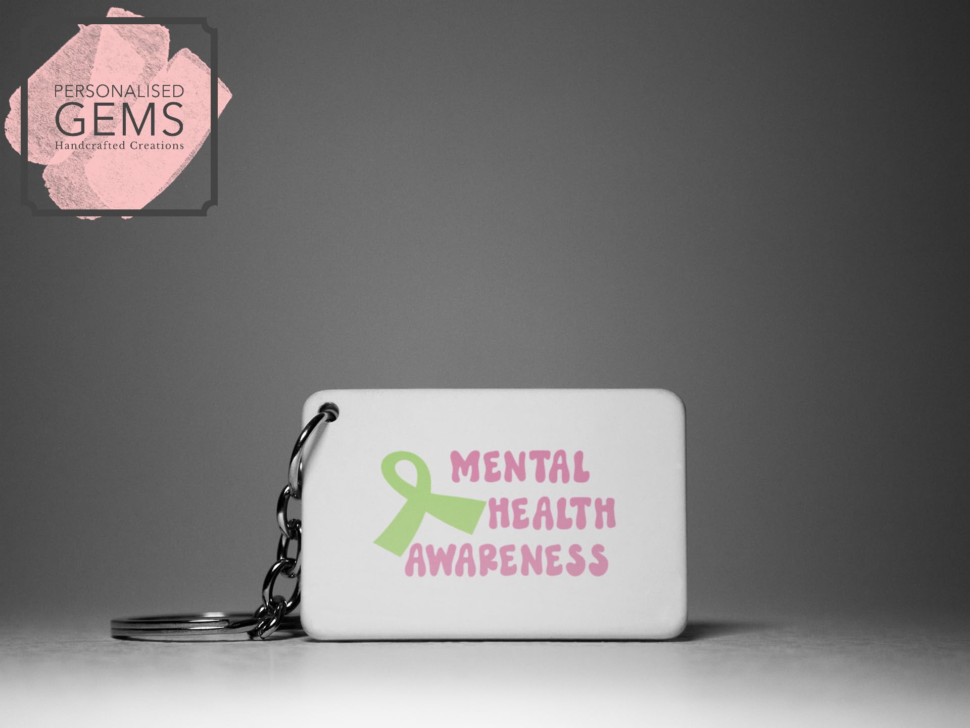 Mental Health Awareness Key Ring