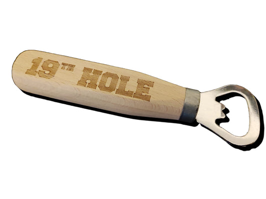 Beer Bottle Opener 19th Hole Golfing Fan Golfing Gift Golfer Present