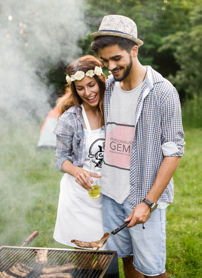 Personalised Apron Heart Design