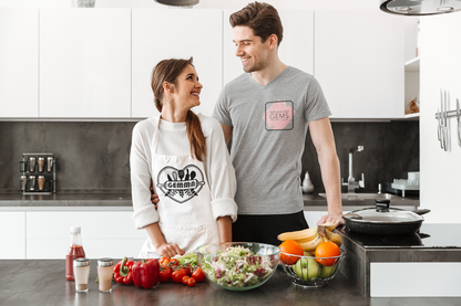 Personalised Apron Heart Design