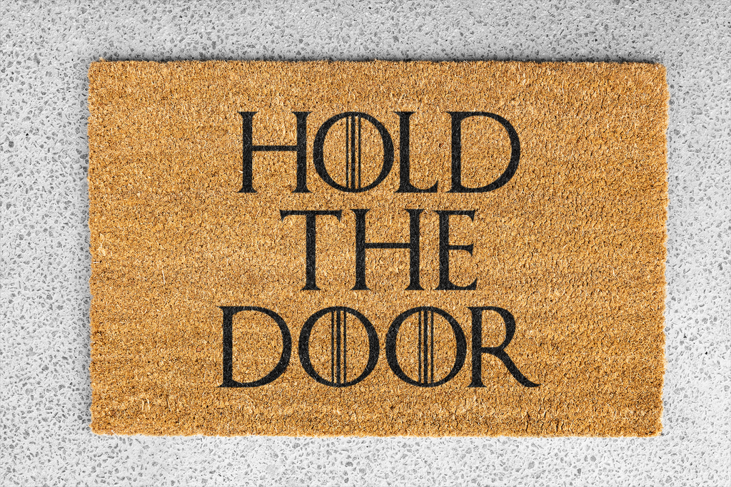 Game of Thrones Hold The Door Coir Doormat