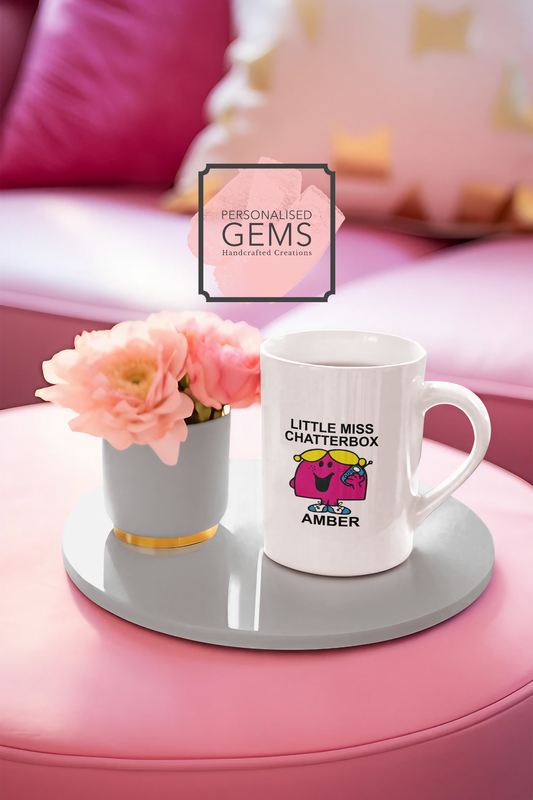 Personalised Mug Little Characters & Name