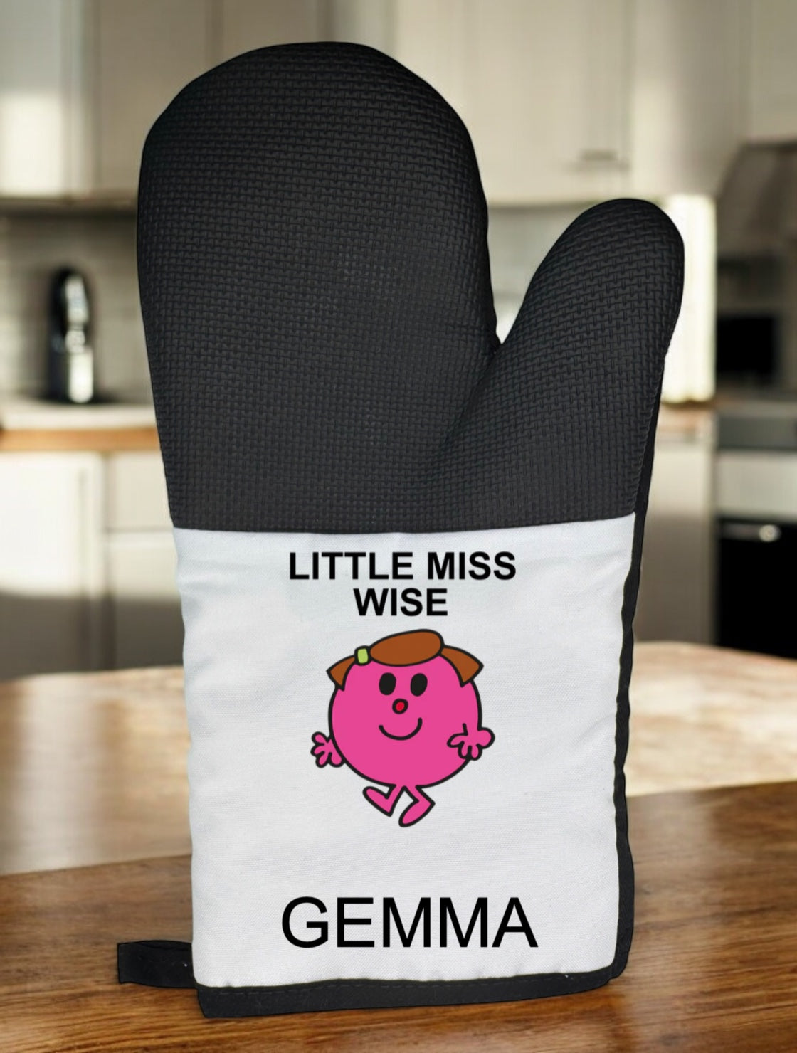 Personalised Litlle Miss Oven Mit