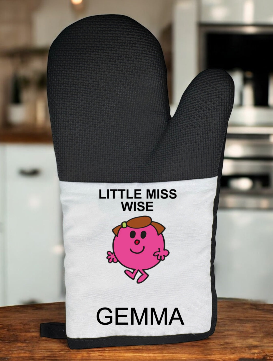 Personalised Litlle Miss Oven Mit