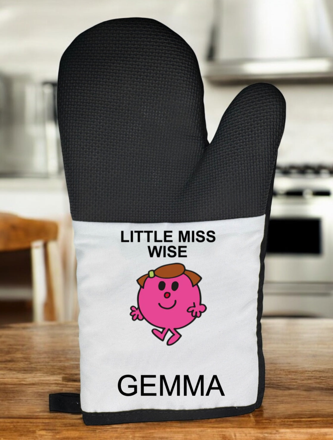 Personalised Litlle Miss Oven Mit