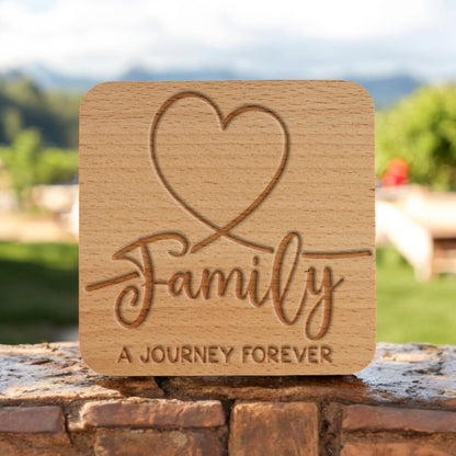 Family A Journey Together Coaster