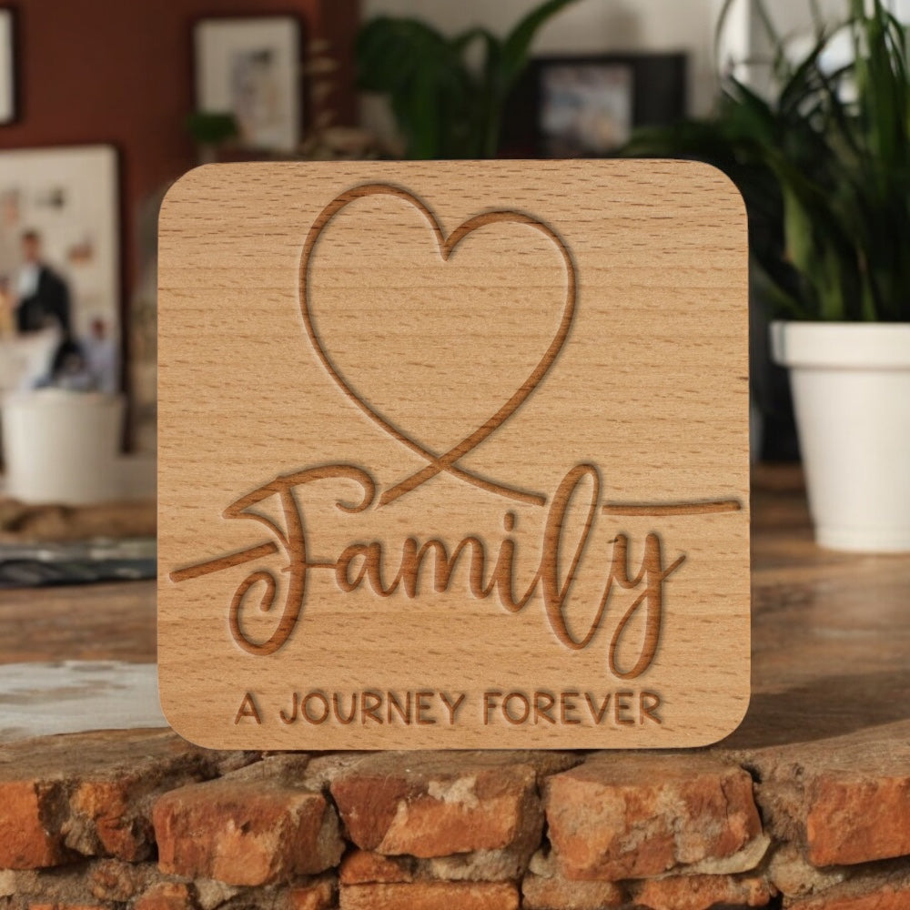 Family A Journey Together Coaster