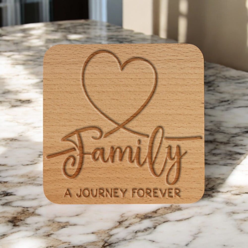 Family A Journey Together Coaster