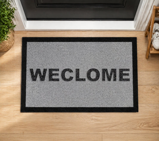 Weclome Still Game Inspired Grey Doormat