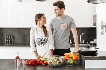Personalised Heart Name Apron