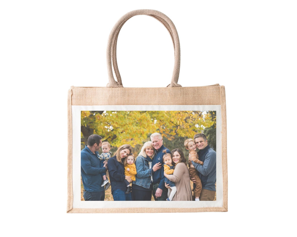 Personalised WIth Your Photo Jute Bag