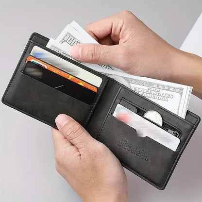 Personalised Wallet Name Black