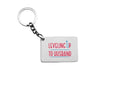 Leveling Up To Husband Key Ring