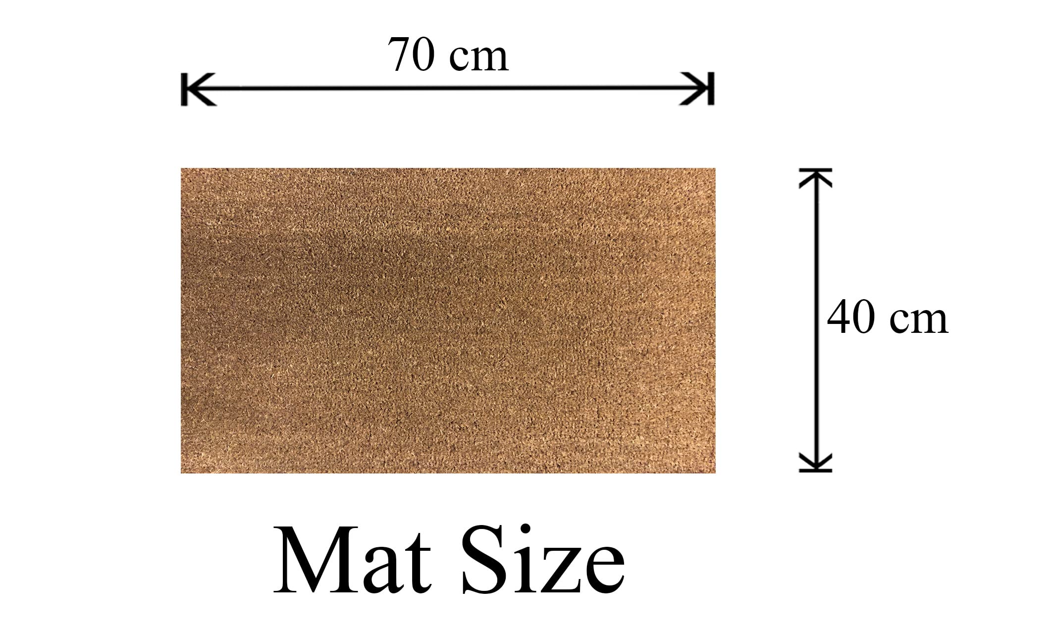 Please Wipe Your Feet Coir Doormat