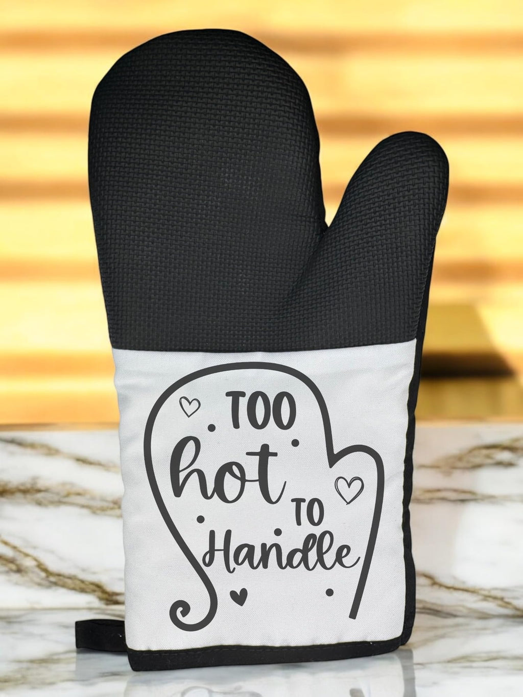 Too Hot To Handle Kitchen Oven Mit Present Gift Idea Chritstmas