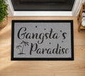 Gangsta's Paradise Inspired Grey Doormat