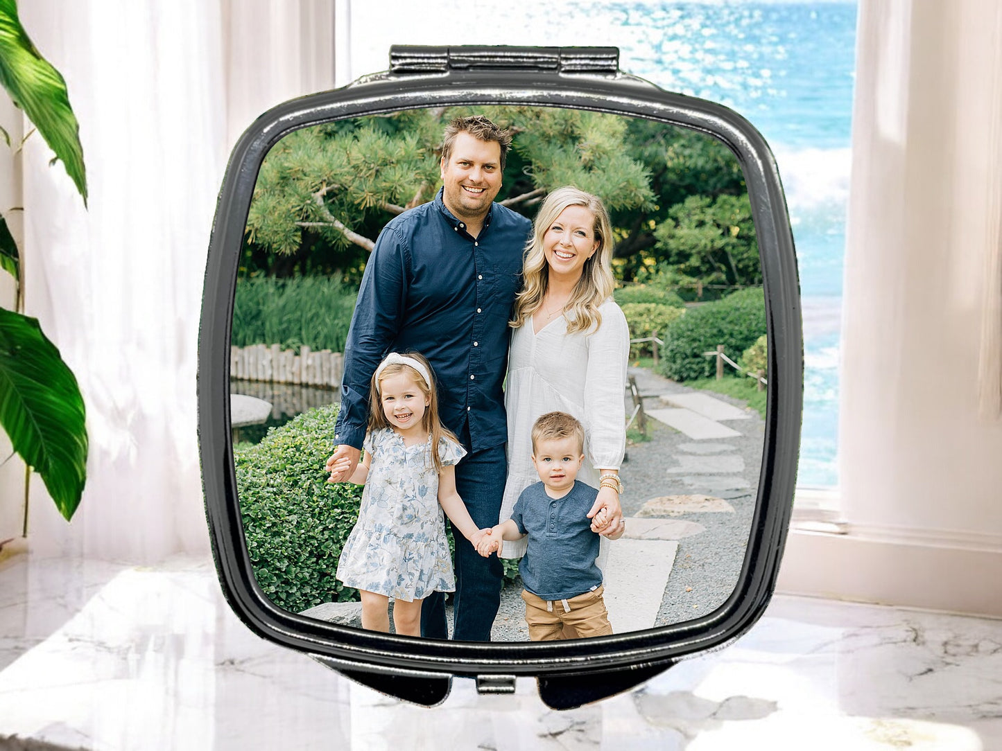 Personalised Photo Pocket Mirror