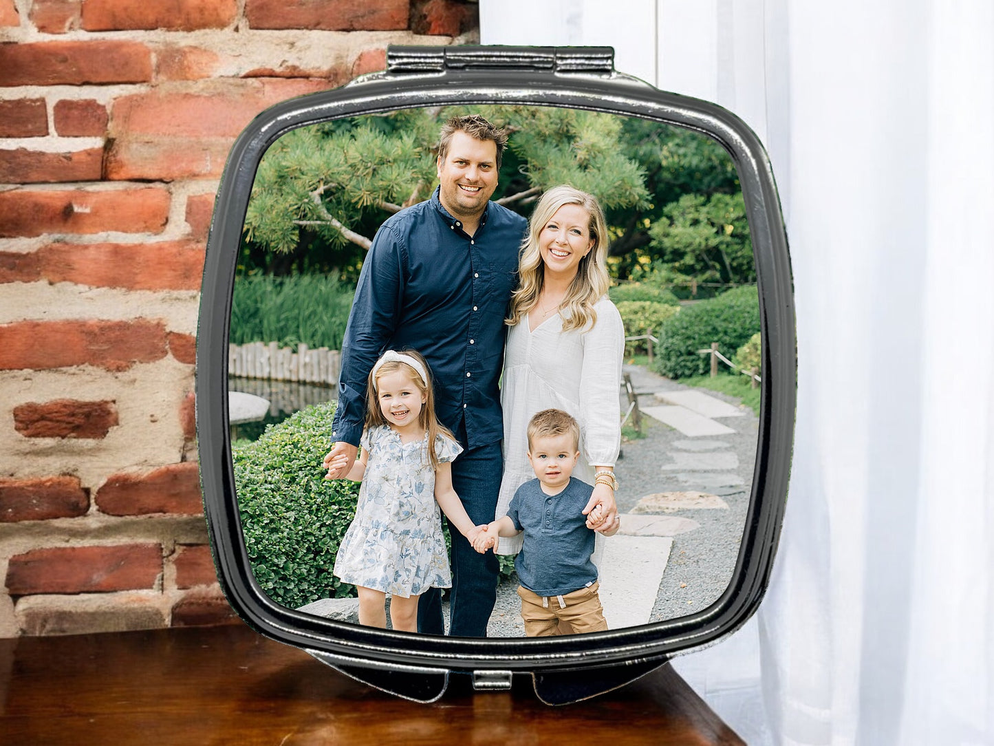 Personalised Photo Pocket Mirror