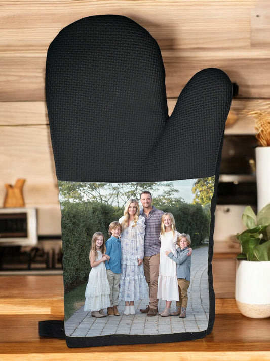 Personalised Photo Oven Mit